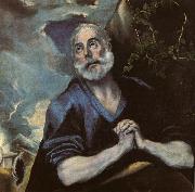 El Greco, The Tears of St Peter of all the old masters